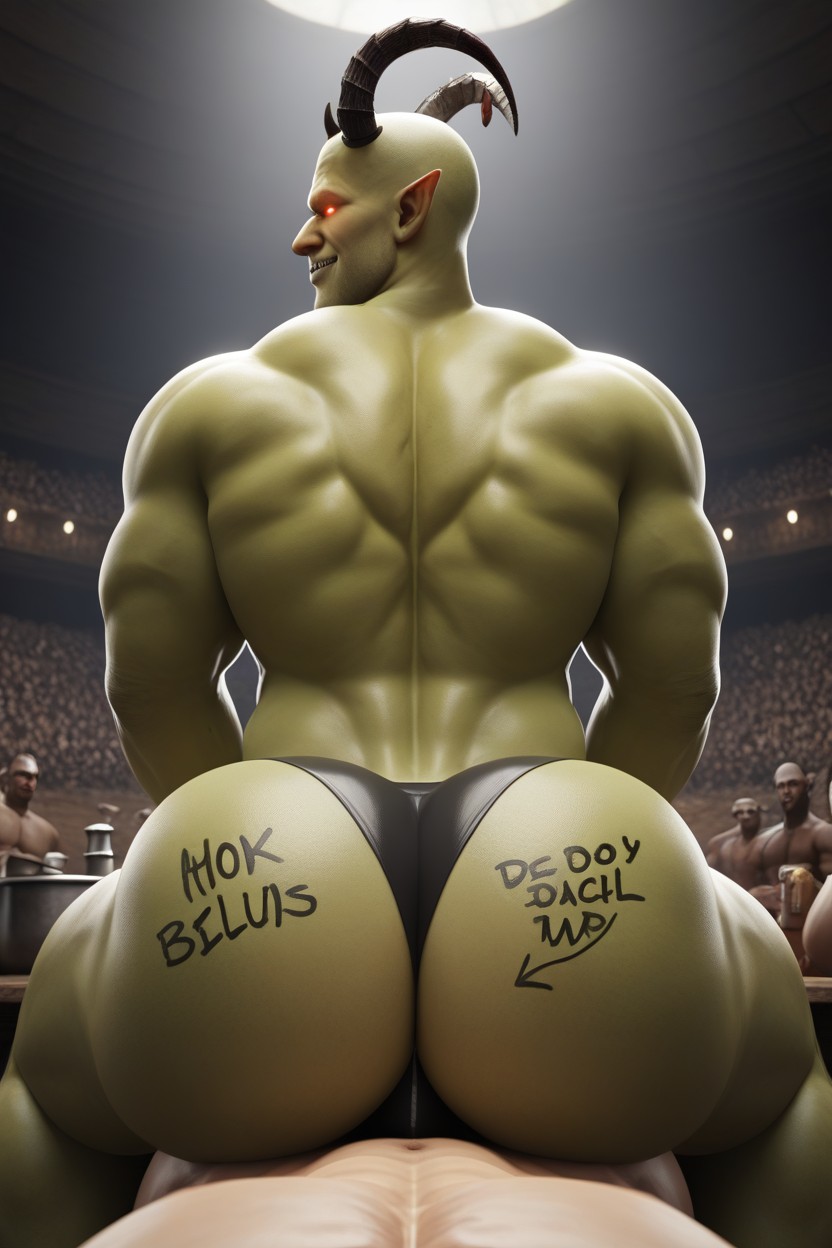 Body Writing, Body Writing, His Belching Blender AI Gay Porn