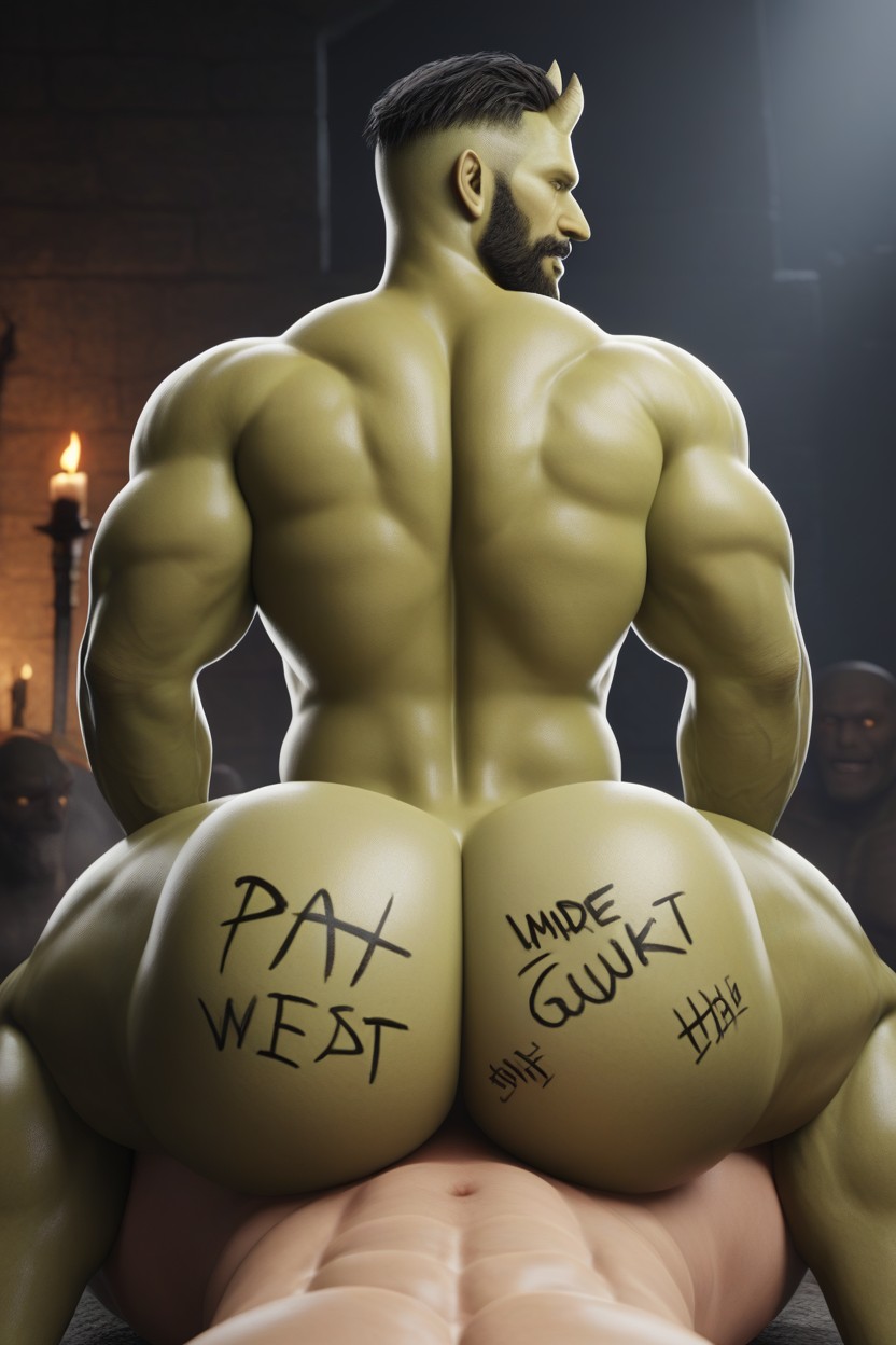 Bottom Torturing Top, Souls Of Tops Milked By Bottoms Hole Will Be Trapped Inside It Forever, Demonic Executioner AI Gay Porn