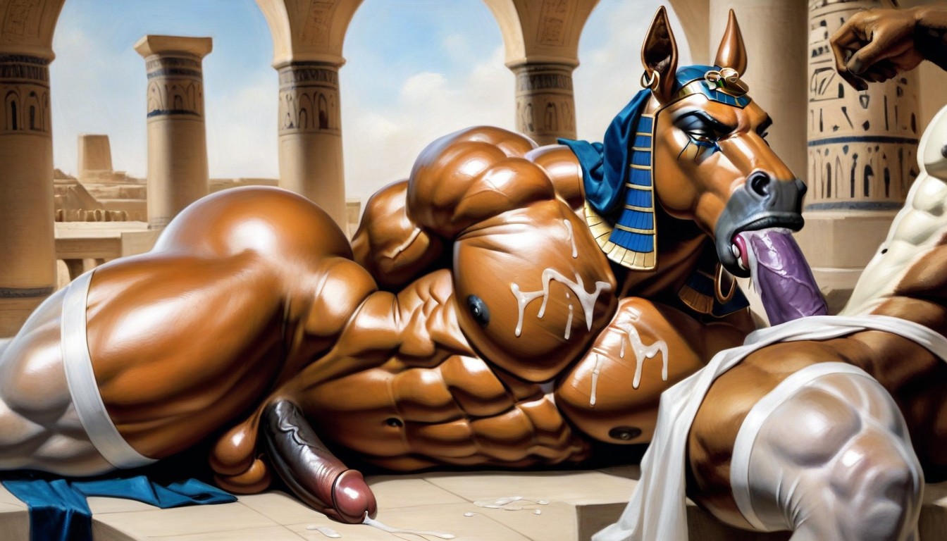 Large Ass, Egypt, Front View Furry AI Porn
