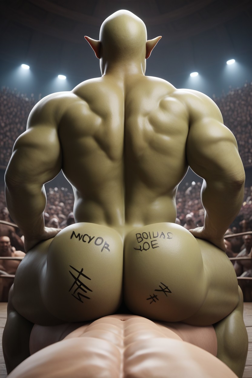 Dom Bottom, Bottoms Hole Is Hell, Souls Of Tops Milked By Bottoms Hole Will Be Trapped Inside It Forever AI Gay Porn