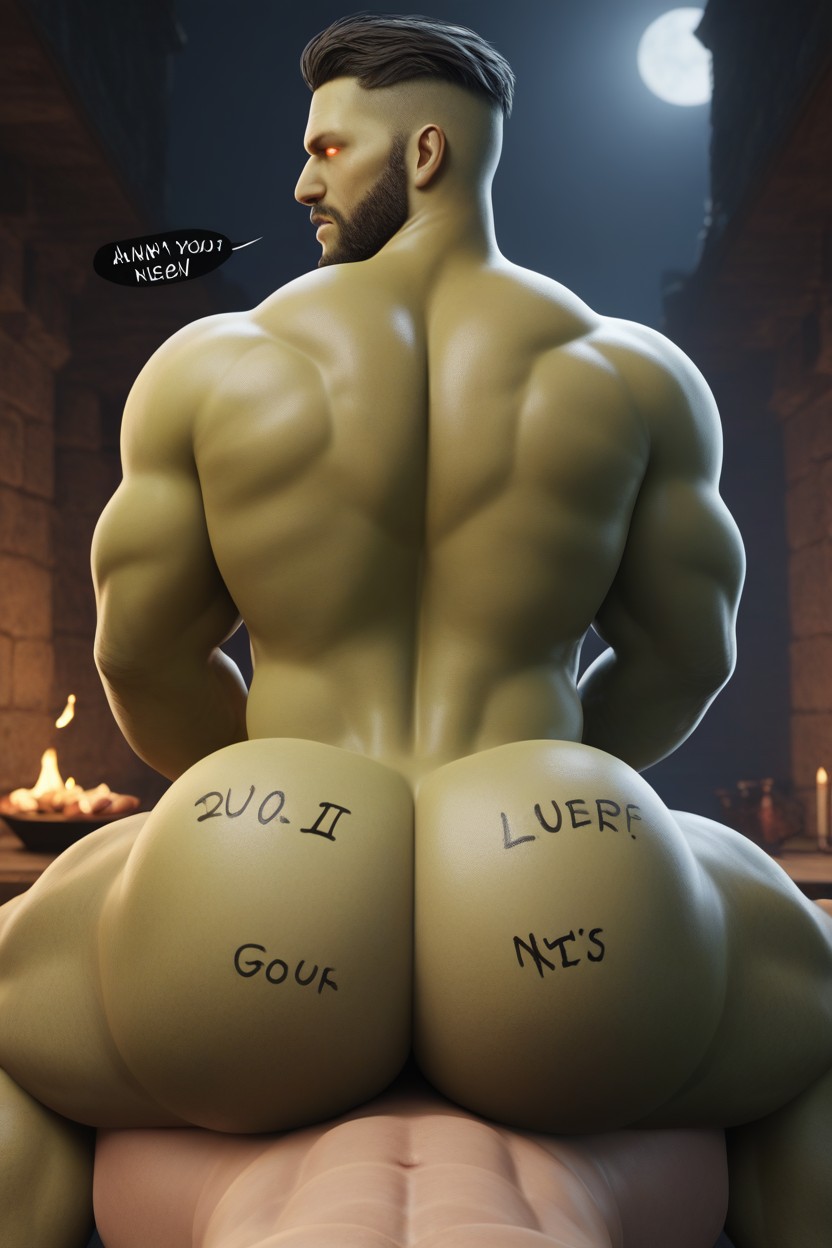 Bottom In Control, Gay, Crowd AI Gay Porn