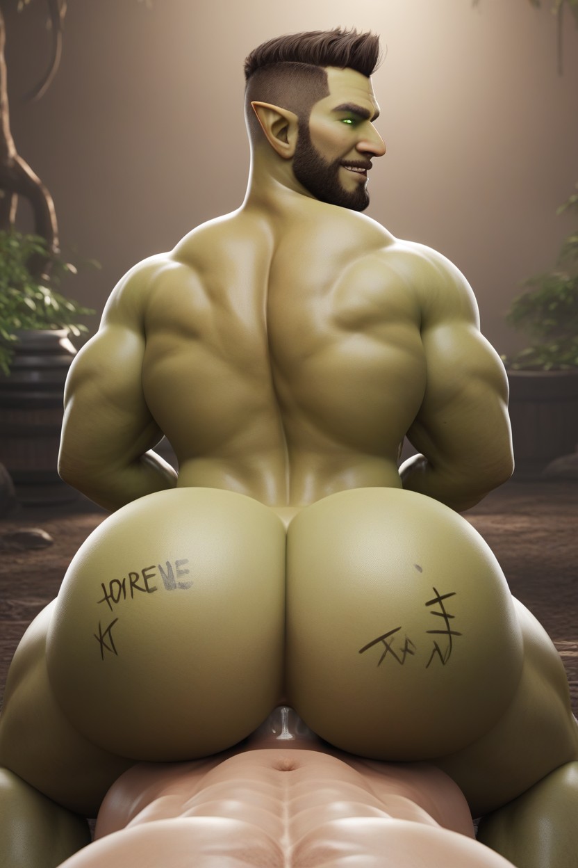 Goblin Bottom, Green Eyes, Gay AI Gay Porn