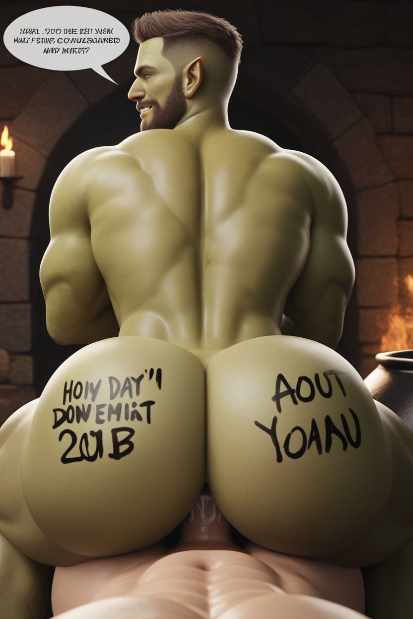 His Mulching Mashers, His Colon Cauldron, Human Top AI Gay Porn