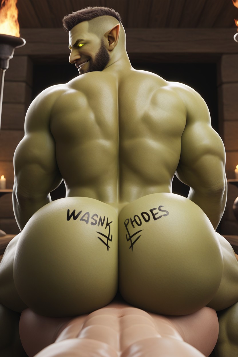 Each Part Milks More Intensely Than The Last, Top Panicking, Big Muscular Bubble Butt AI Gay Porn