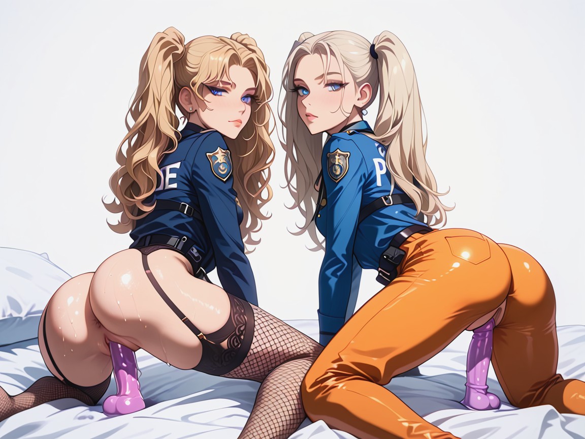 Lustful Staring, Beautiful Russian Women, Voluptuous AI Porn