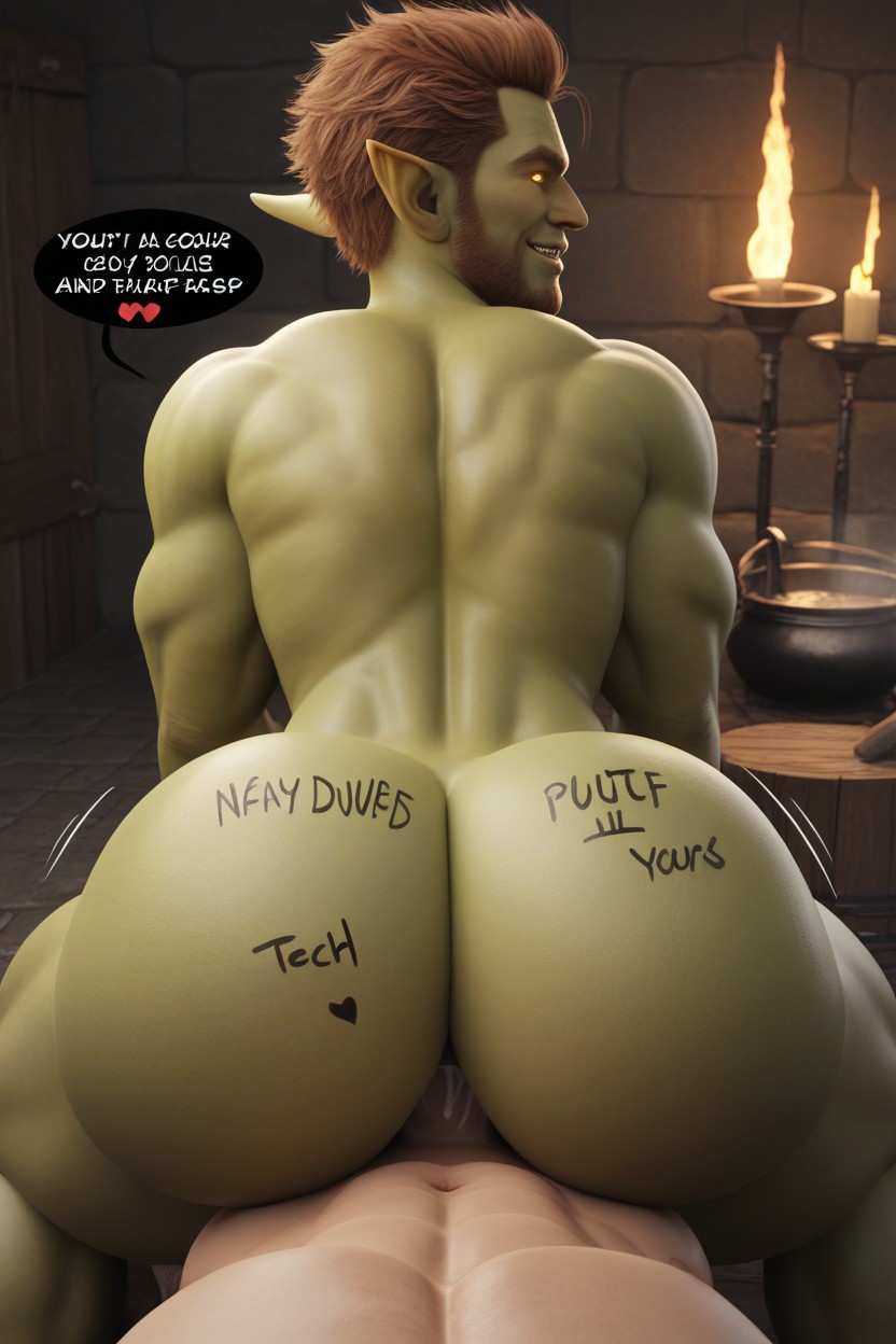 Nasty Bottom, Motion Lines, Sex AI Gay Porn