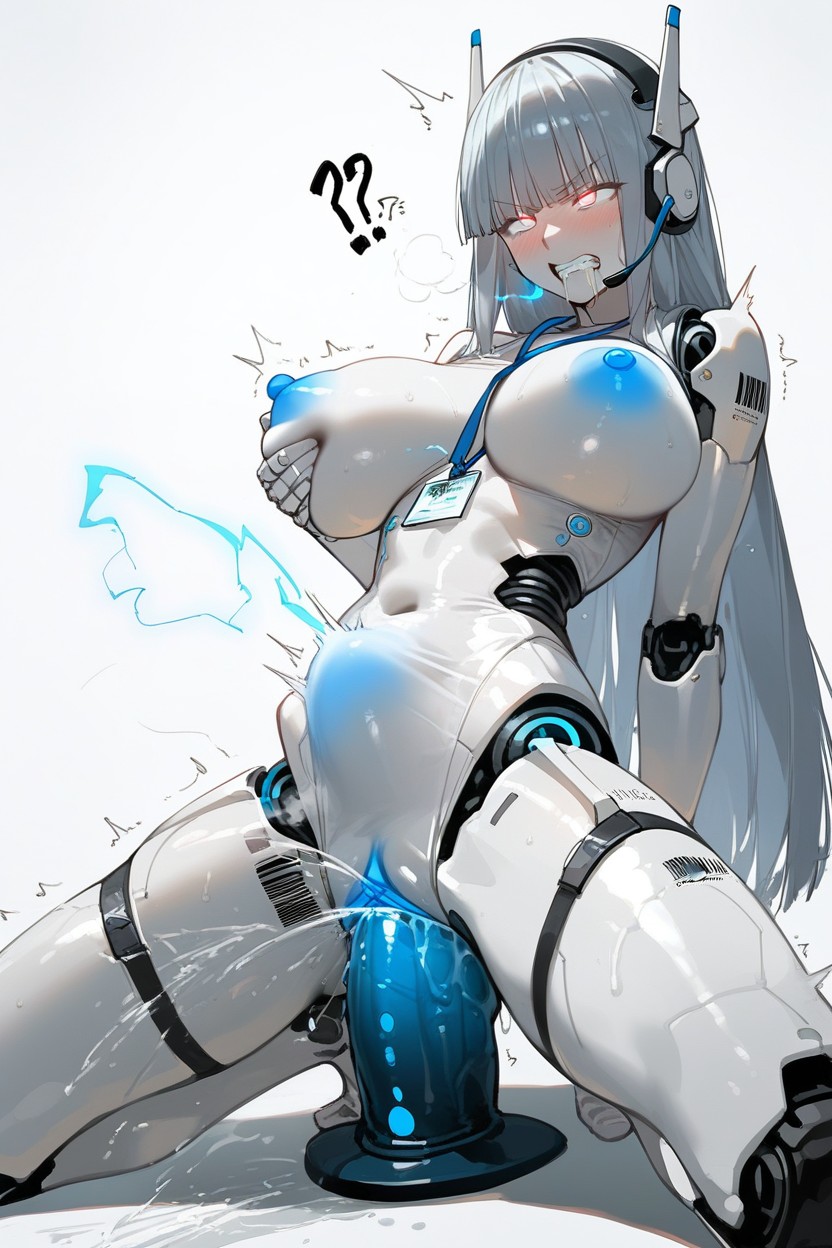 18+, Blue Glowing Pussy, Malfunction Hentai IA