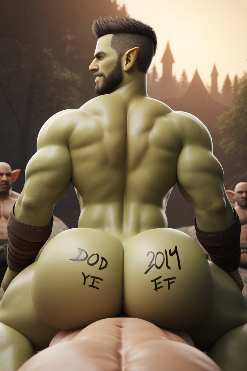 Sub Top, Dicks Are Milked By Each Part Inside Bottoms Hole In An Order, His Colon Cauldron Always Kills If Top Survives The Other Parts AI Gay Porn
