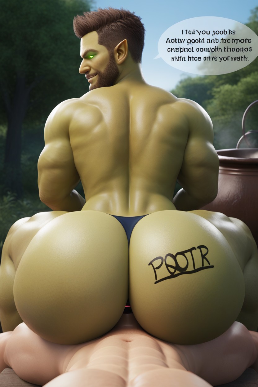 Body Writing, His Grimy Gulpers, His Ravenous Rectum AI Gay Porn