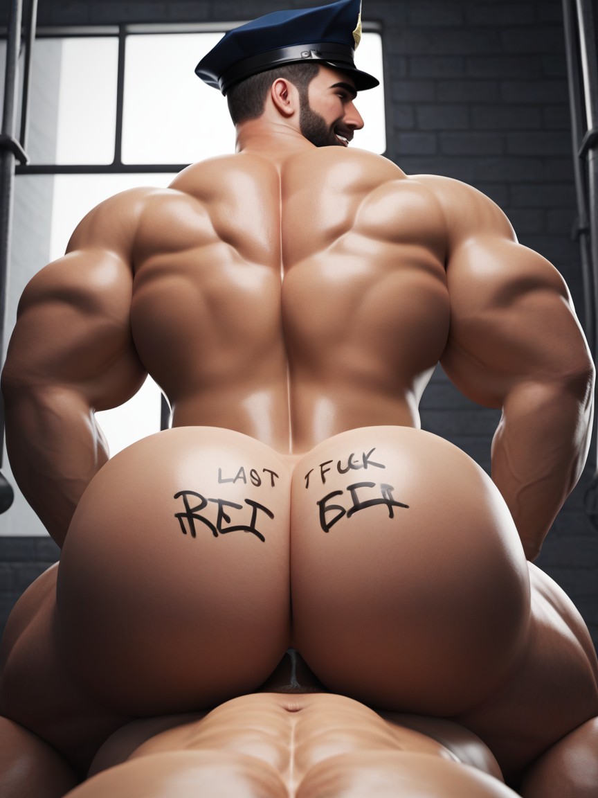 Gay Sex, Top Is White, Fucking AI Gay Porn