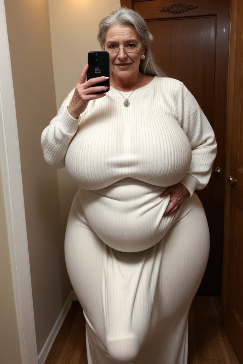 Winkles On Face, Thick Thighs, Gigantic Balls AI Porn