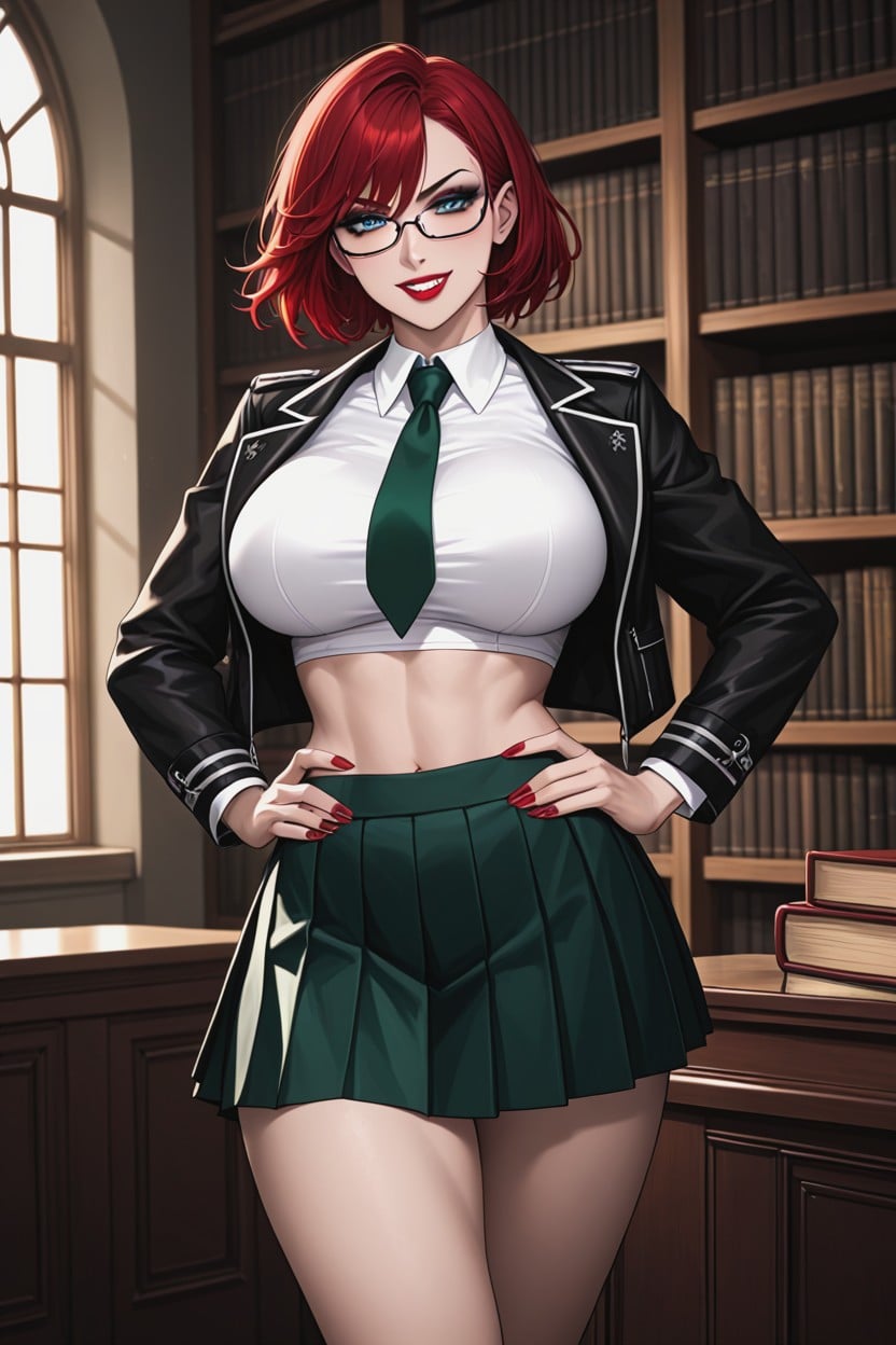 Evil Grin, Playful, 18+ AI Porn