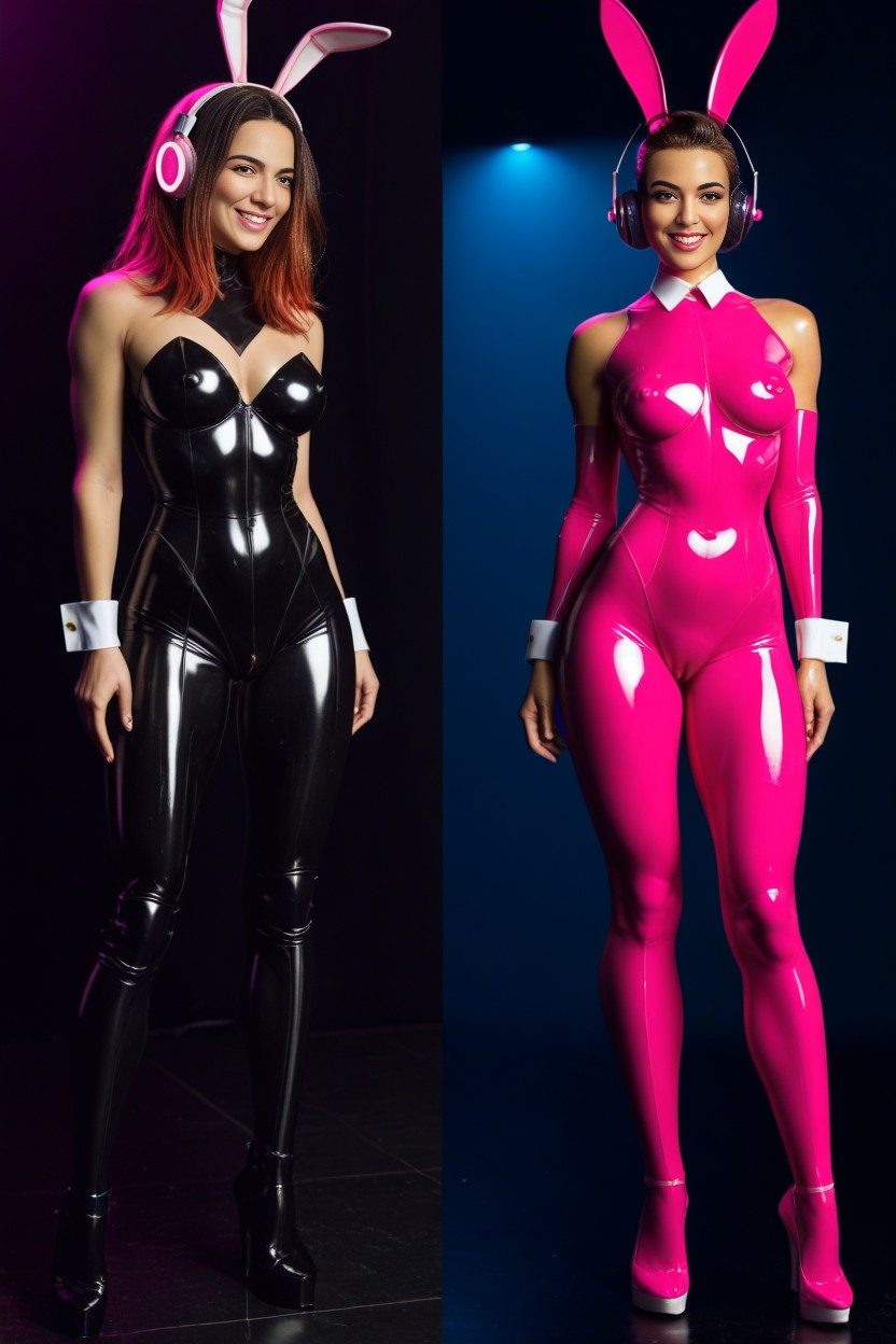 Strip Club, Robotgirl, Wide Angle Bunny Cyborg AI Porn