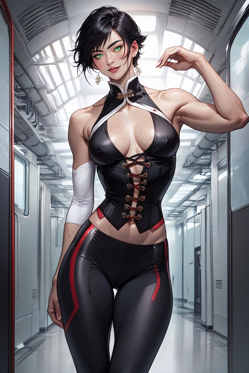 Skinny, In Heat, Chested Hentai AI Porn