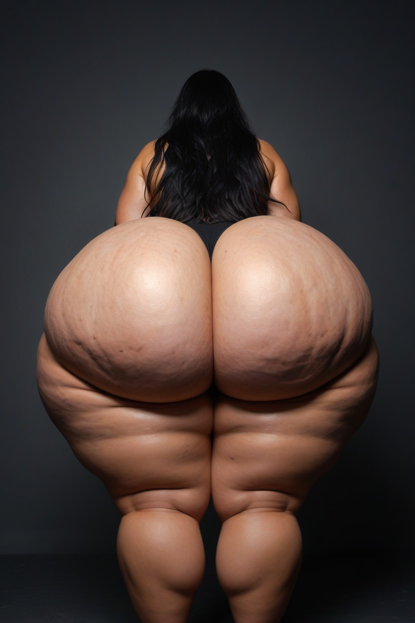 Massive Enormous Ass Booty, Extremely Large Ass, Gigantic Ass AI Porn