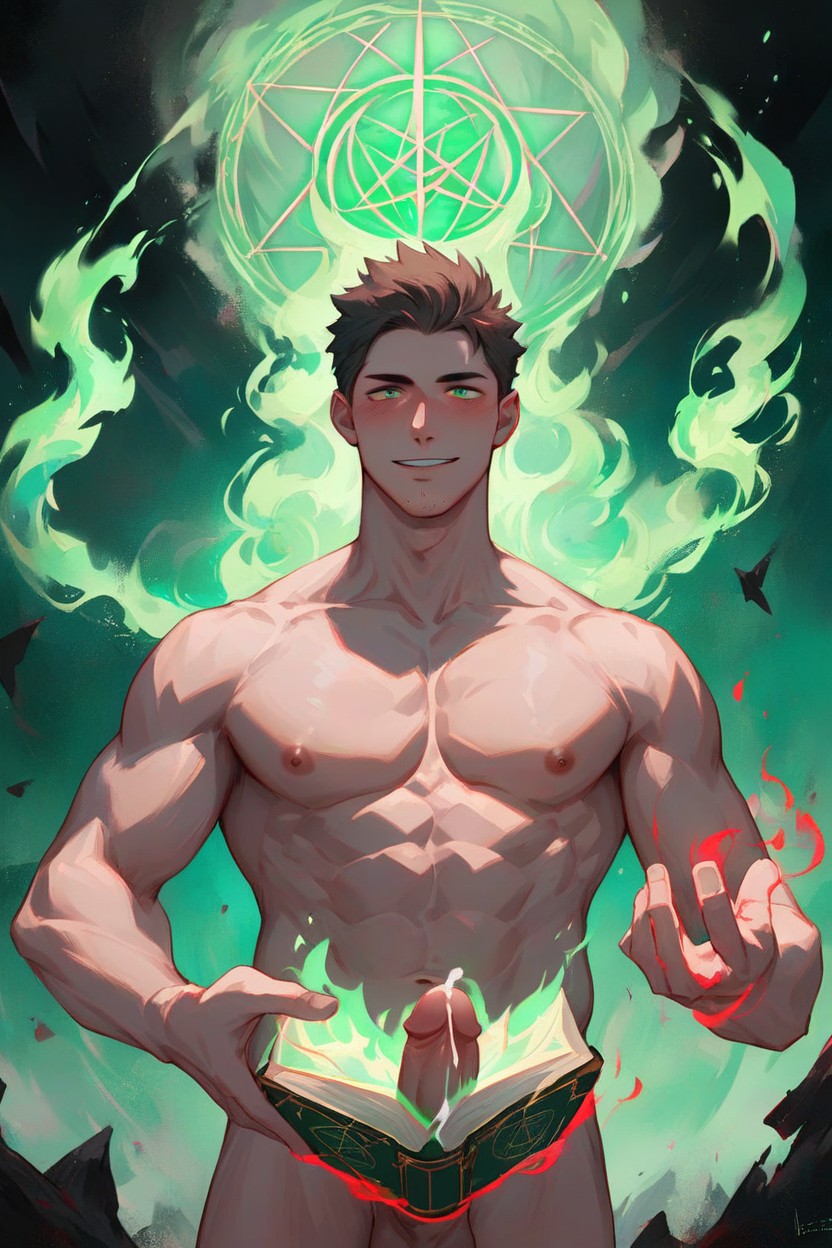 Smirk, Bottom Up, Evil Sight AI Gay Porn