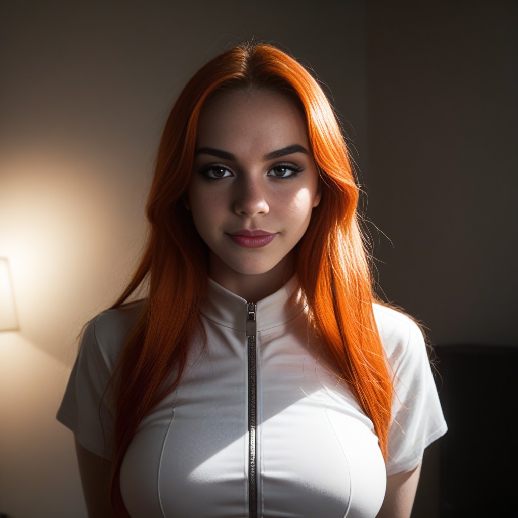 Straight, Medium Breasts, Front View AI Porn