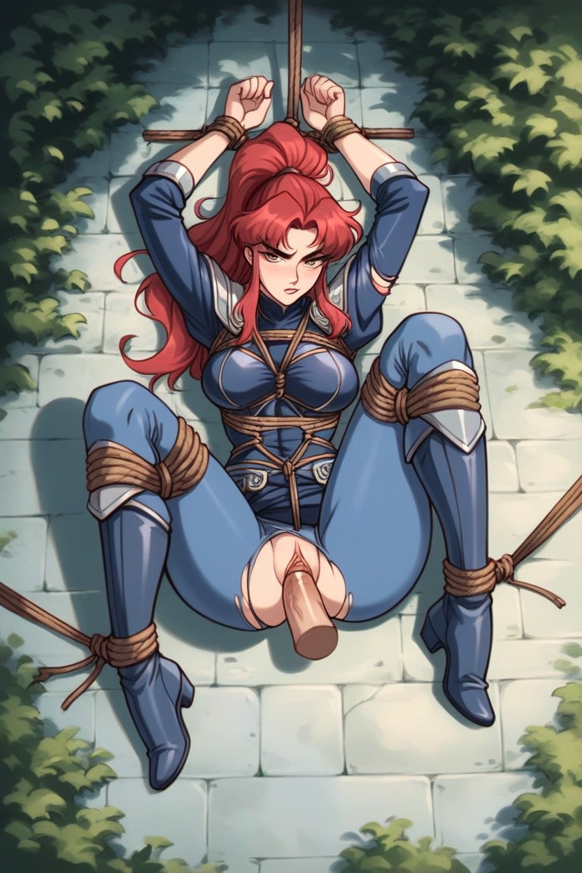Restrained, Looking At Viewer, Gazebo Hentai AI Porn