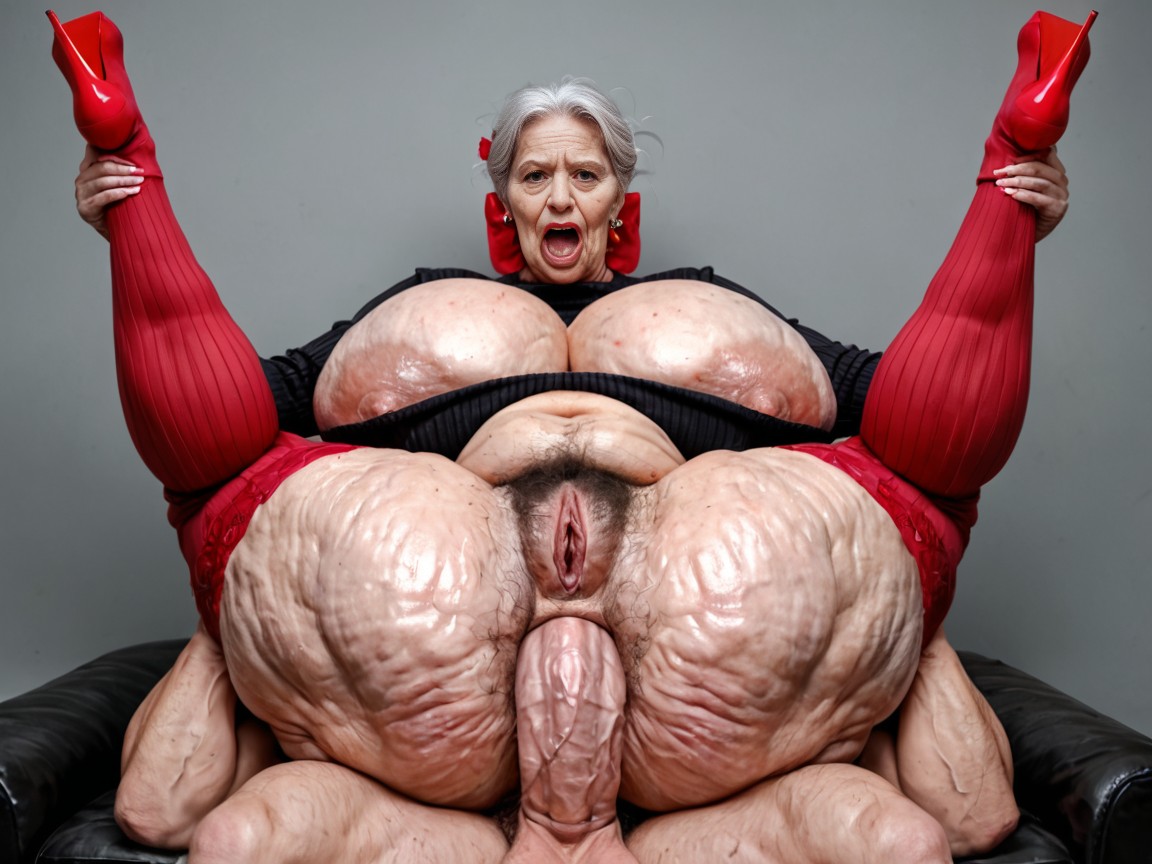 Balls Deep Anal, Mega Torpedo Tits, Giant Saggy Breasts AI Porn