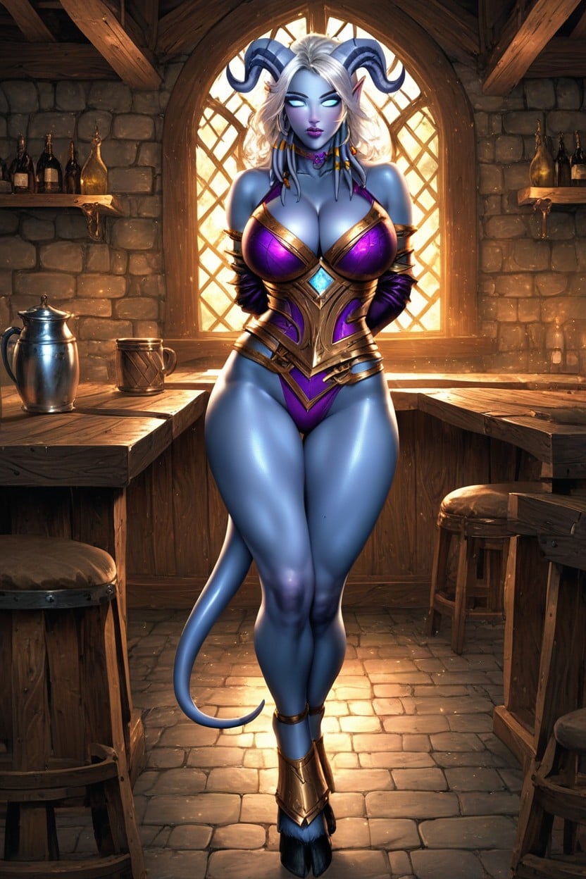 Armor Shin, Fit Athletic Body, Loincloths AI Porn