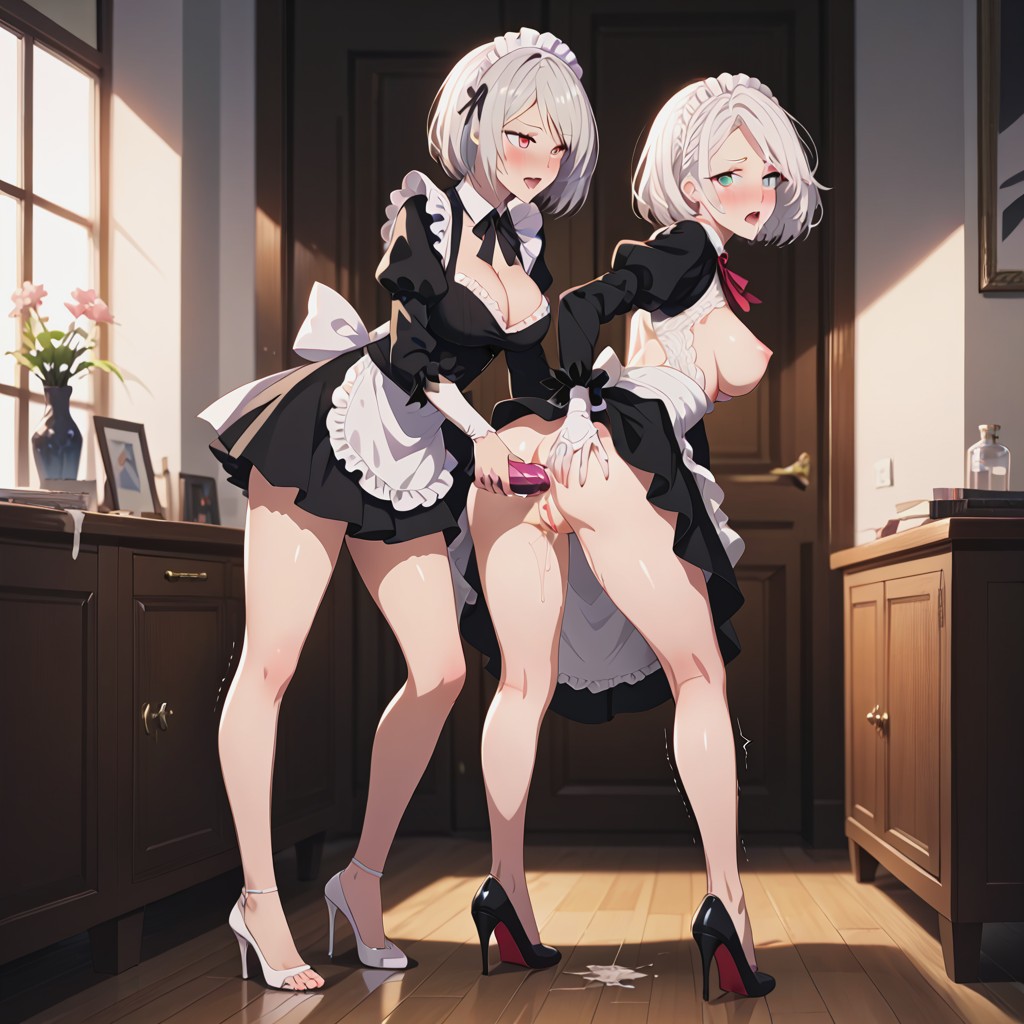 18+, Exposed Breasts, Full Body Hentai AI Porn