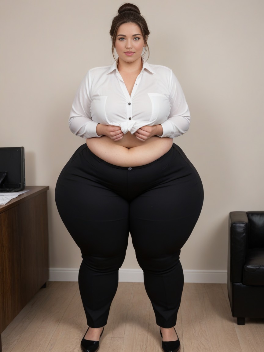 Full Body, Extreme Fat Ssbbw, Bigger Hips AI Porn