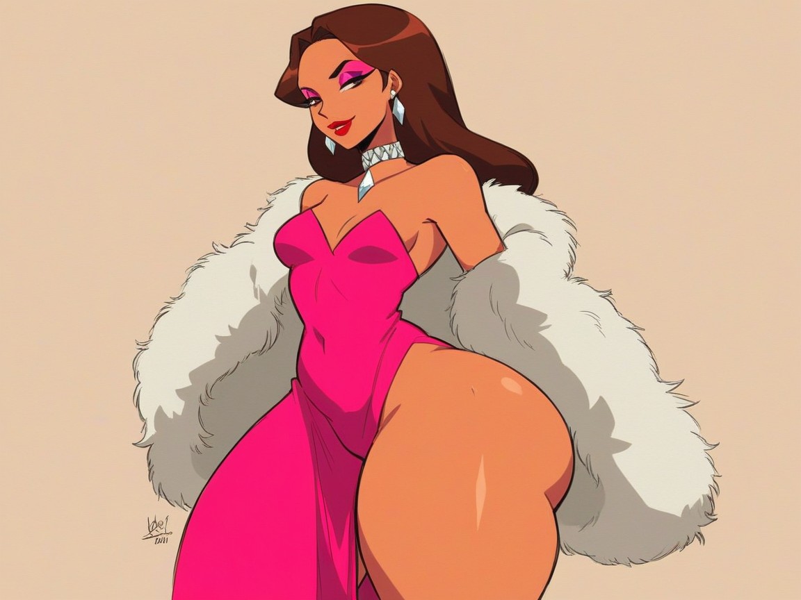 Low Torso Height, Latina, Modern Setting Hentai KI Porno