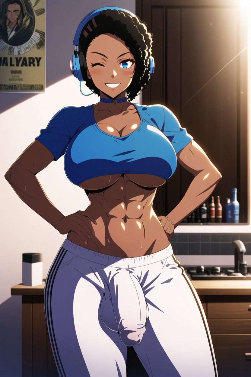 Gym Clothes, Sfw, Waist Hentai AI Porn
