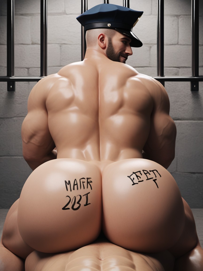 Many People Around, Gay Sex, Smirk AI Gay Porn