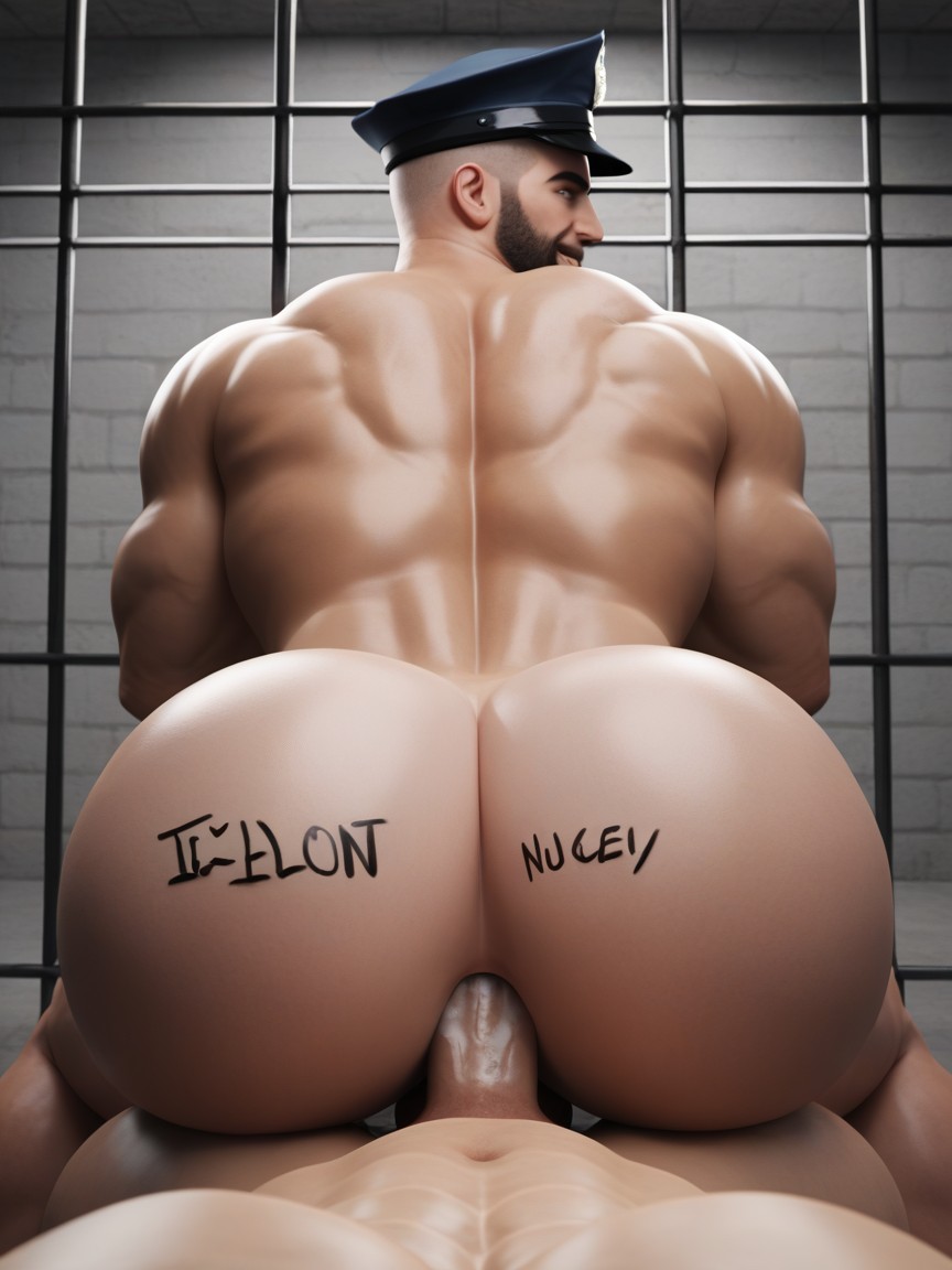 Bottom Kills Tops With His Hole, Hole Kills Tops With Deadly Suction, Top Is White AI Gay Porn