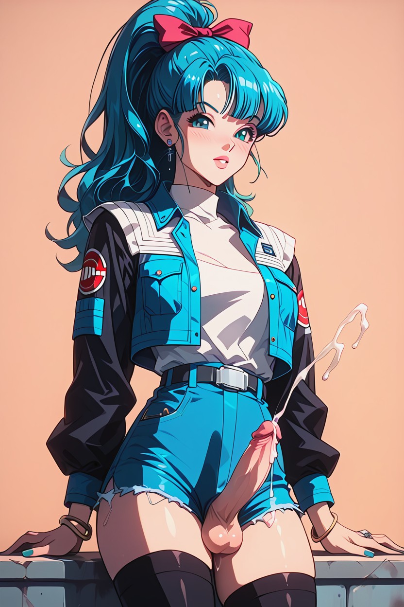 Bulma, And Full Of Motion, Thick Shemale AI Porn