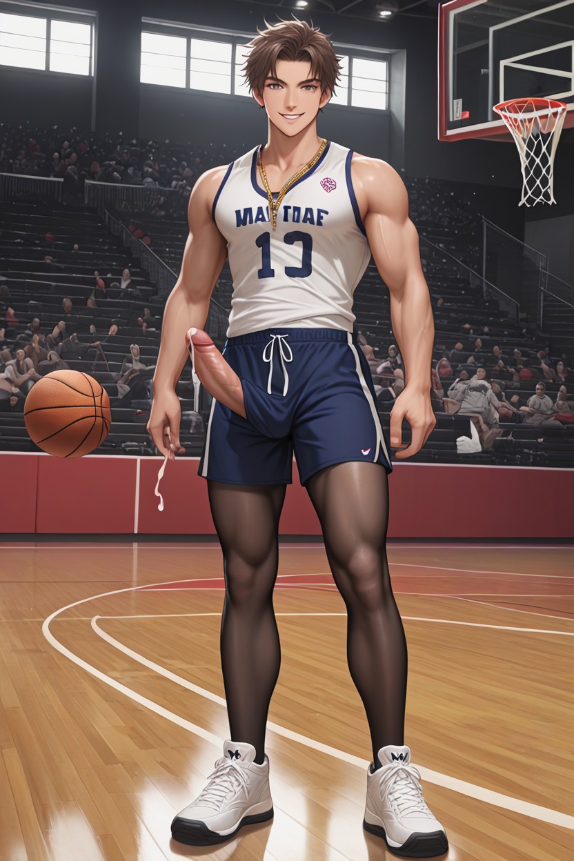 European, Athletic Guys, Cumshot AI Gay Porn