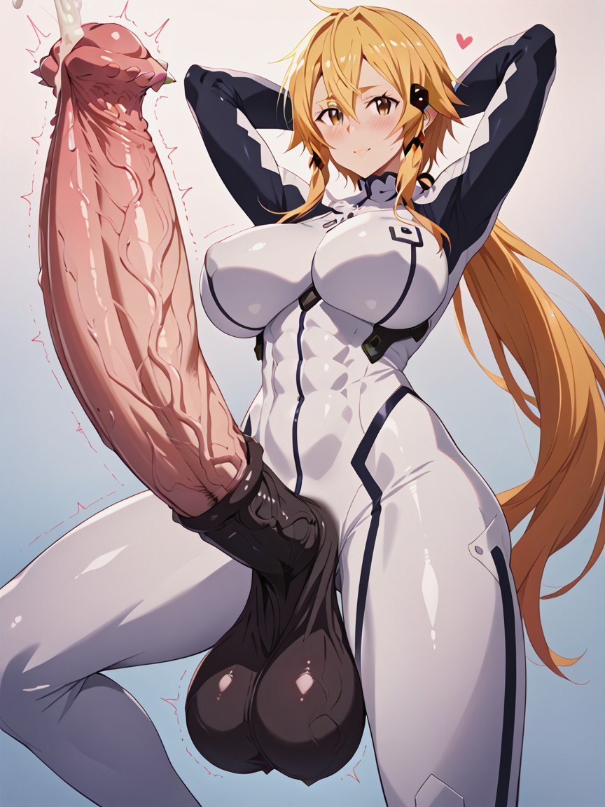Round Ass, Round Hips, Solo Shemale AI Porn