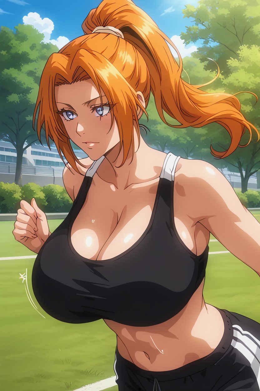 Big Ass, Detail Eyes, Fair Skinned East Asian Woman Hentai AI Porn