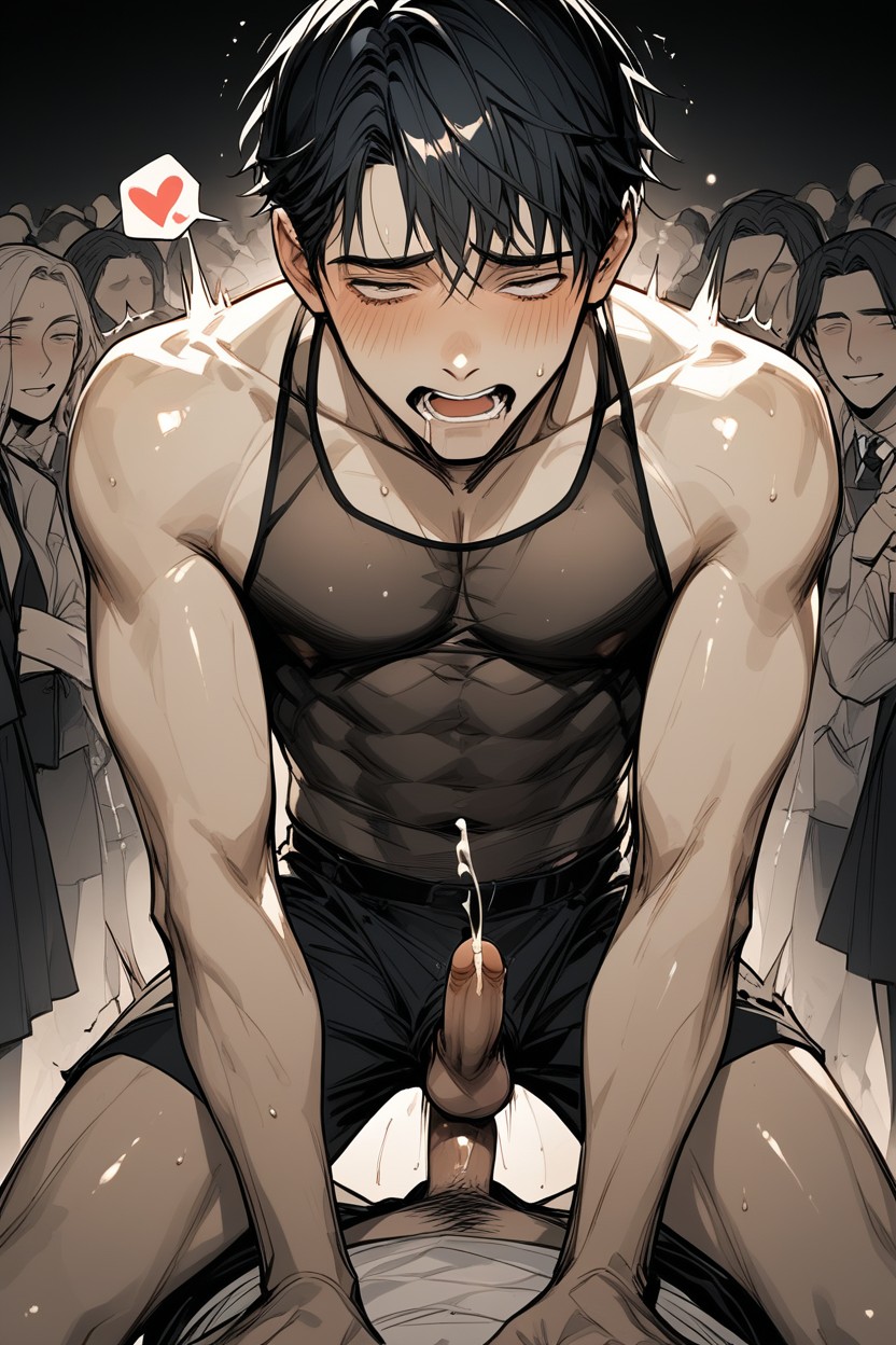 Shaking, Aesthetic, 18+ Porno IA Gay