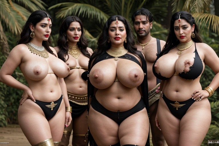 Fighting War, Secretary, Black Swollen Nipples AI Porn