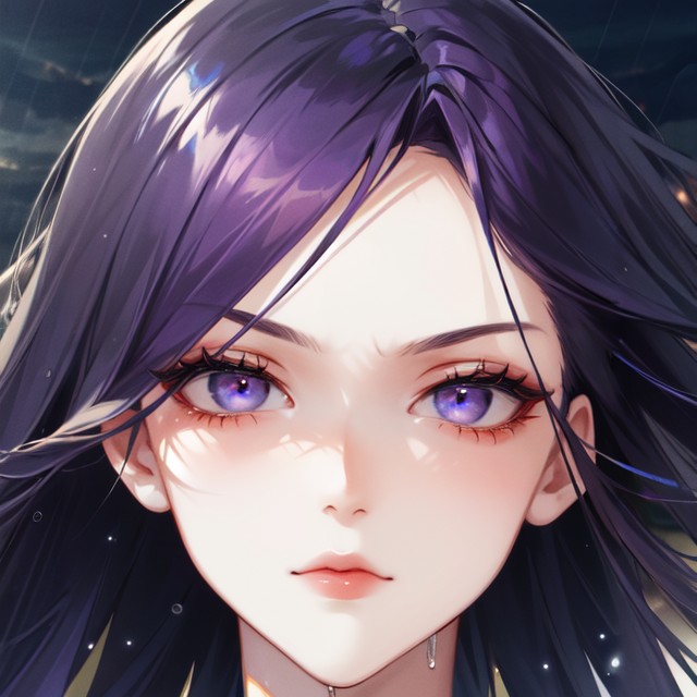City In Background, Enlarged Eye Size, Close Up Hentai AI Porn