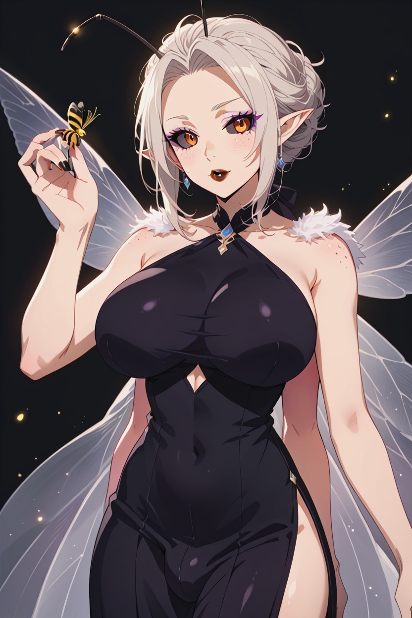 Wings, Futanari Bulge, Elbows Hentai AI Porn