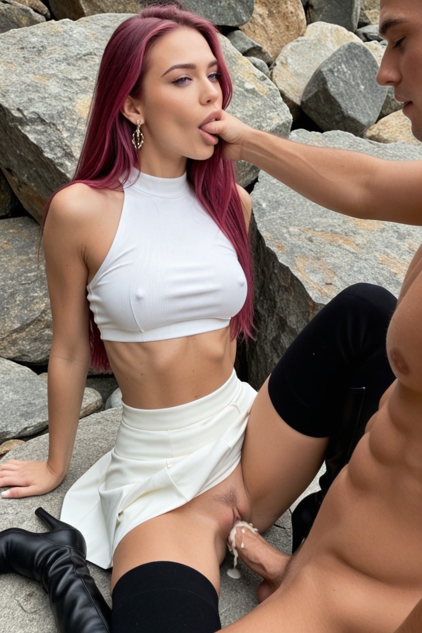 Realistic Photo, Sex, Lifting Skirt AI Porn