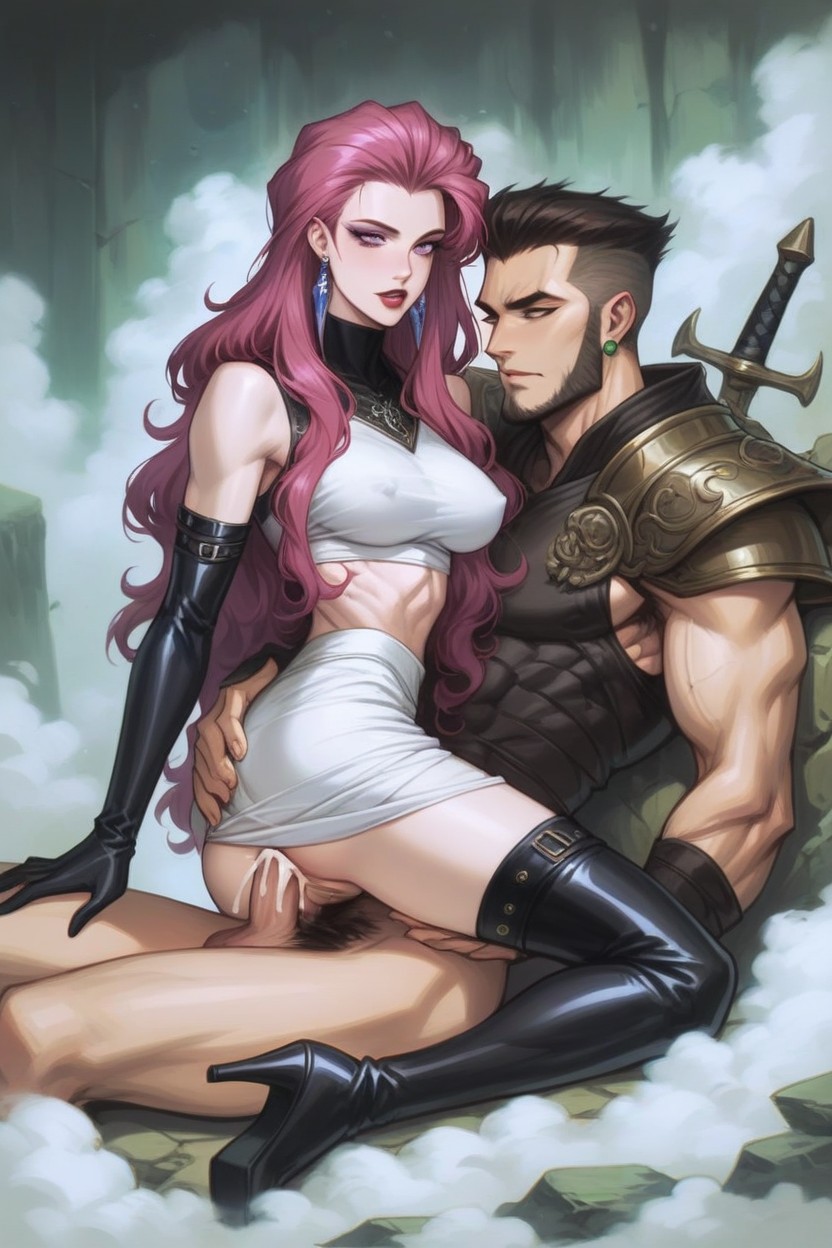 Kamasutra, Hourglass Shape, Standing Sex AI Porn