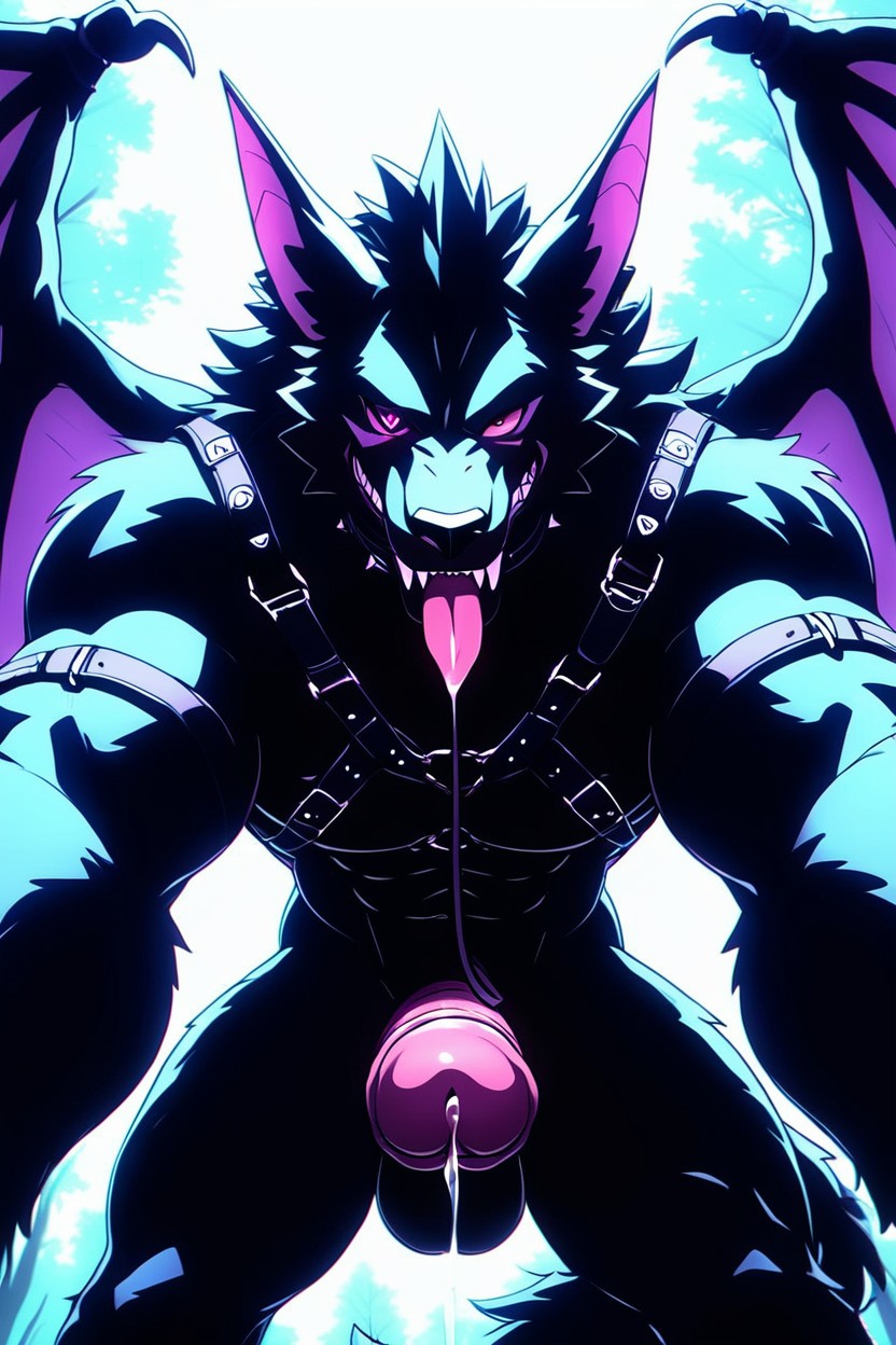 Detailed, Forest, Collar (restraints) Furry AI Porn