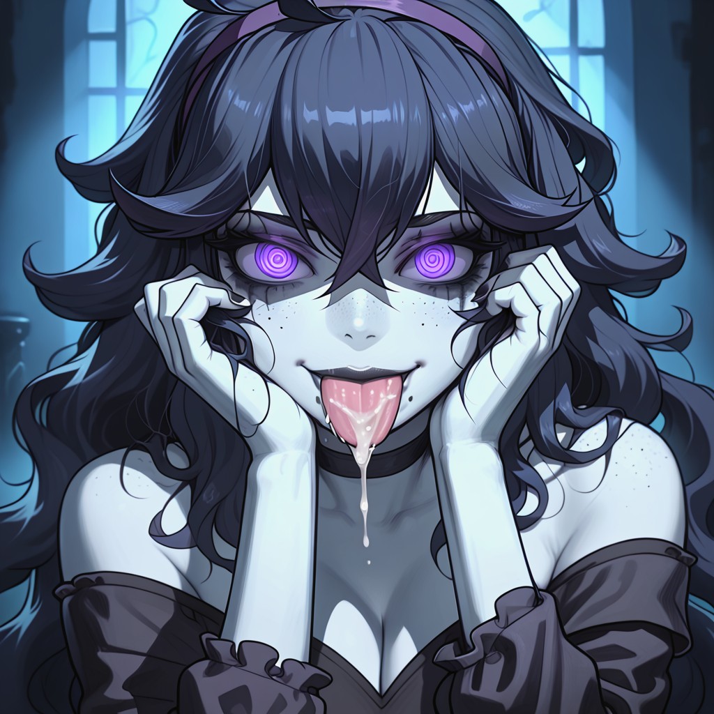 Showing Ribs, Pale Skin, White Skin Hentai AI Porn