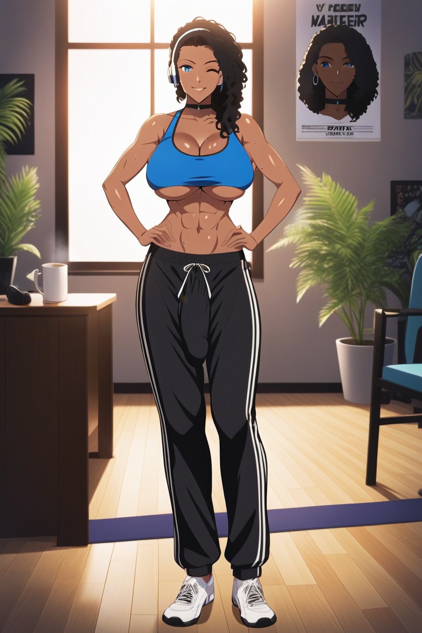 Cinematic, Masterpice, Hourglass Figure Hentai AI Porn