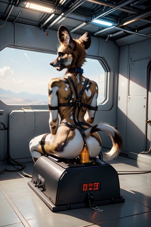 Foot Tied, High Tech Cuffs, Sybian Porno IA Furry