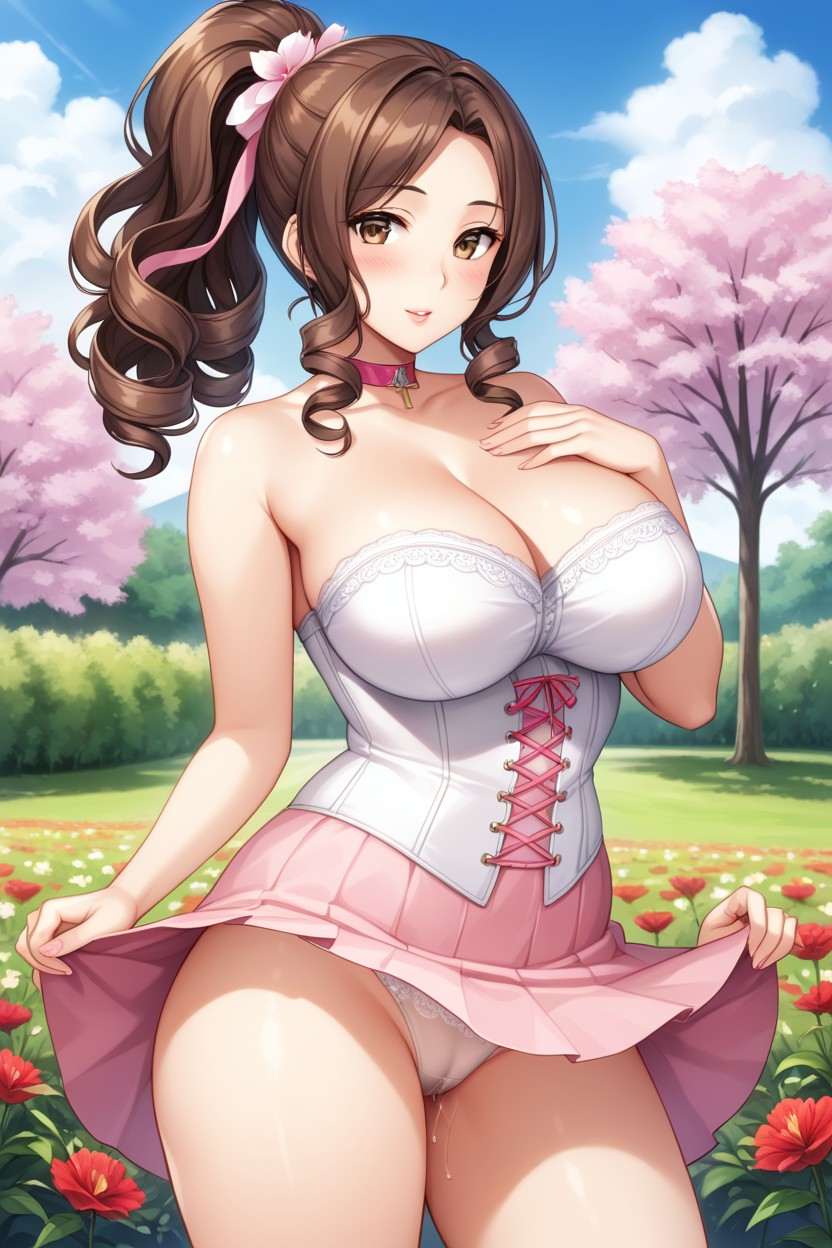 Perfect Waist, Flower, Curly Hentai AI Porn