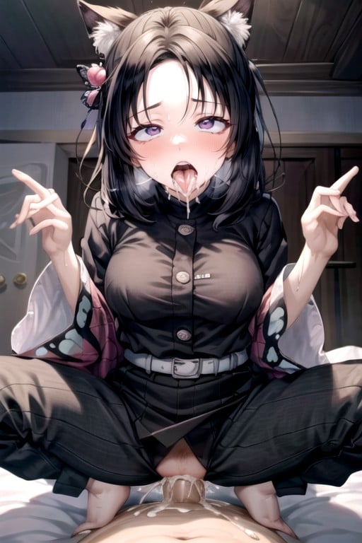 Nakadashi, Back Fuck, Spit Cum Hentai AI Porn