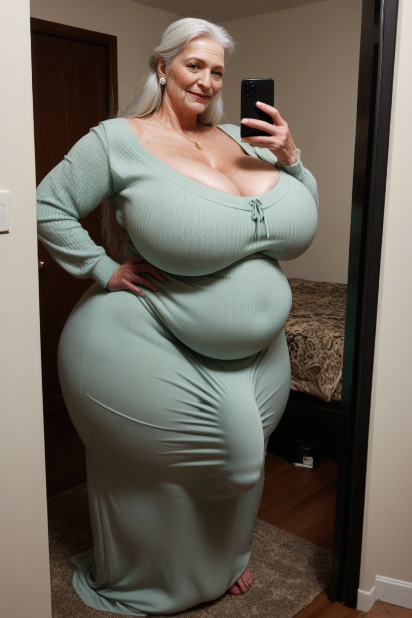 Long Dress, Dress, Futanari AI Porn