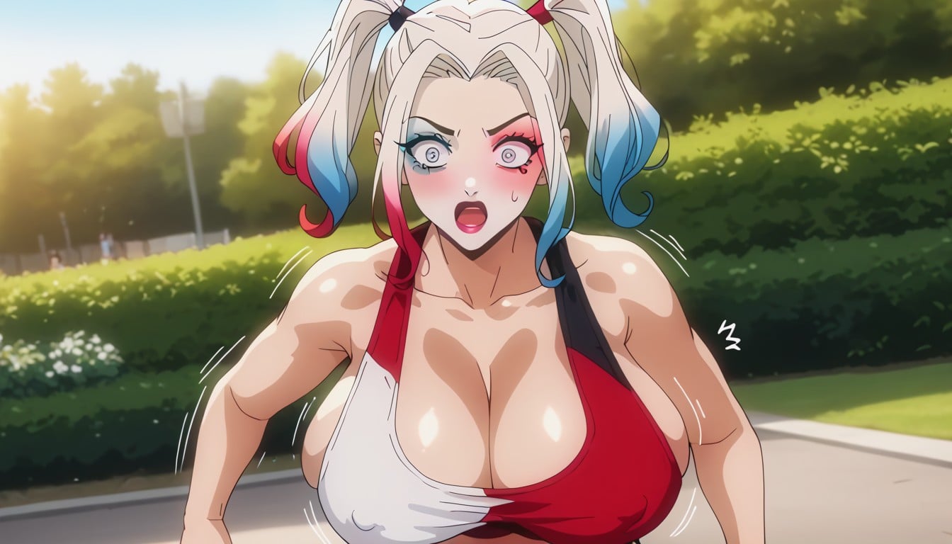 City Garden, Wide Hip, Erect Nipple Hentai AI Porn