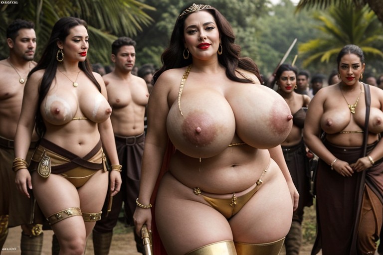 Breast Expansion, Wide Angle Capture, Super Thick Shiny Thighs AI Porn