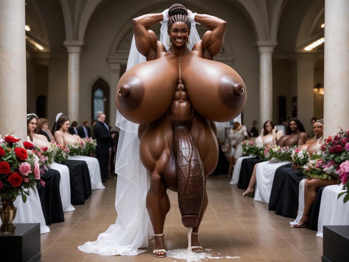 Full Body, Ass, Gigantic Cock Shemale AI Porn